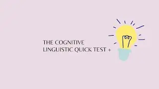 Cognitive Linguistic Quick Test +