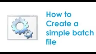 How to create a batch file and Download backup file automatically YouTube 2020