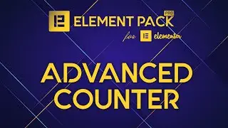 Advanced Counter | Element Pack PRO addon for Elementor v5 in 2020