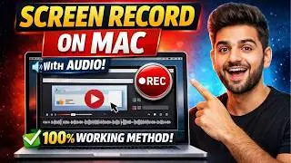 How to Screen Record on Mac (With Audio) | Full Screen + Selected Area (2026)