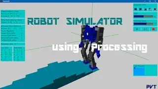 Robot Simulator using Processing