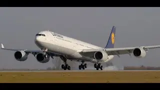 Landing in Antalya Airport. 4k