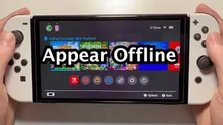 Nintendo Switch: How to Appear Offline!