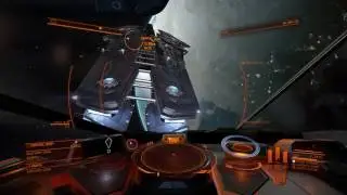 Elite Dangerous | Capital Ship Flight Through Mid Section
