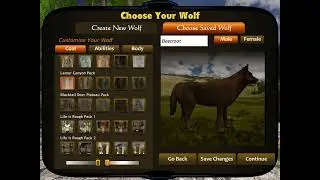 Red Stained roots pack heir showcase | WolfQuest 2.7