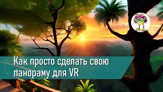 Как сделать свою панораму для VR без знания графических редакторов