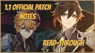 Patch 1.1 Official Update Notes | Genshin Impact