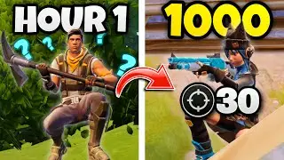 What 1000 HOURS of Fornite Progression Looks Like...