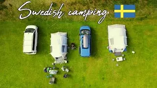 First camping in Sweden. Как отдыхают скандинавы в кемпинге?