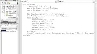 GDGmacros Tutorial: Record macro modify to save each item on page in CorelDraw
