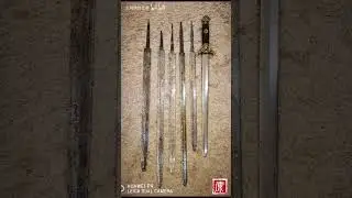 Some antique Seven Stars swords 七星剑 conservated by The Art of Fire&Iron 火与铁的艺术【F&I】