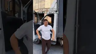 когда проехал 1000 км на ГАЗОНЕ😂 #shorts #shortsvideo #дальнобой #газоннекст #газельнекст