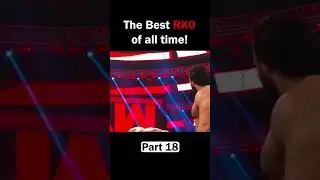 The Best RKO of all Time 🤯 Part 18  #shorts #wwe #trending