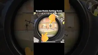 Bgmi Pubg Mobile Scope Stable Setting Guide 
