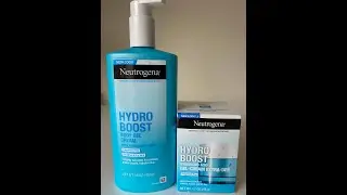 What's inside the box:  Neutrogena Hydro Boost - Water Gel + Body Gel Cream with Hyaluronic Acid