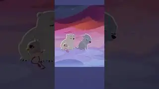 процесс анимации Умки 🤍