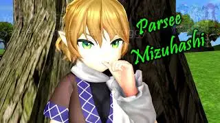 Behind the tree (Touhou MMD)
