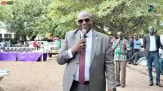 First VP DR Riek Machar Speak at Funeral of Gen Bior Ajang Duot at his residence in Juba South Sudan