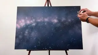 Cosmos | Celestial Outer Space Galaxy Painting