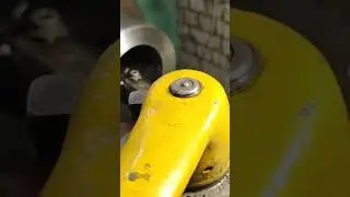 первая работа самодельного резца.