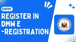 How to Register in DMW E-Registration !! Sign Up DMW E - Registration - 2024 !! DMW