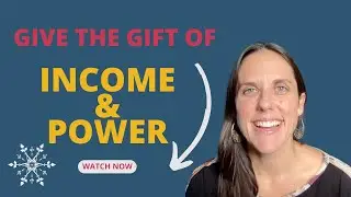 Give the gift of INCOME & POWER this holiday season