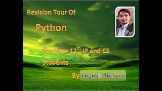 Tutorial  1 for Class 12  IP and CS Students