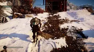 Assassin's Creed Valhalla, janky last gen grass
