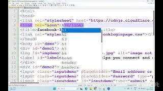 How to insert Facebook icon using html and css