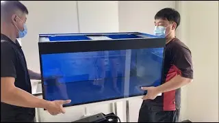 LIOW VIDEO: N30 Flowerhorn Tank Give Away 罗汉鱼缸送朋友