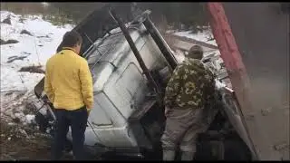Авария. Новая жертва опасного поворота на Богдановку и монастырь Спаса Нерукотворного пустынь