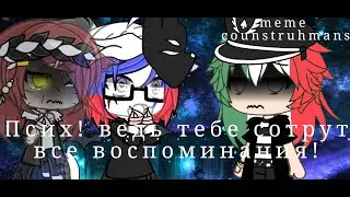✨/~/ Псих! ведь тебе же сотрут все твои воспоминания!!/~/🌿/~/ meme counstruhmans/~/🍃/~/ Aster /~/🌹