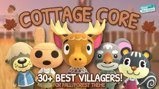 30+ BEST villagers for FOREST / FALL / COTTAGE CORE islands! 🍂 | Animal Crossing: New Horizons