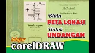 DESAIN & LAY OUT PETA LOKASI DI KARTU UNDANGAN
