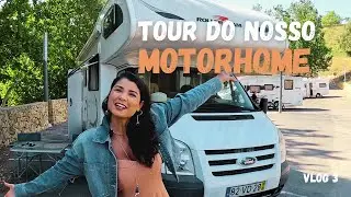 Finalmente o TOUR do nosso MOTORHOME EUROPEU!