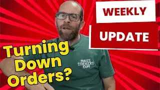 Weekly Update, Turing Down Orders