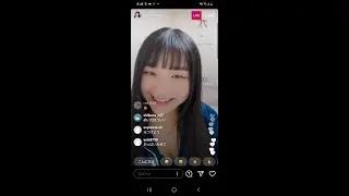 Cute girl Instagram live