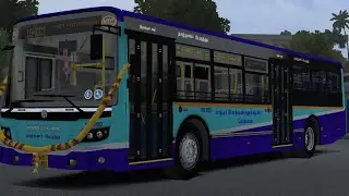 NEW MTC LOW FLOOR BUS MOD RELEASED FOR BUSSID