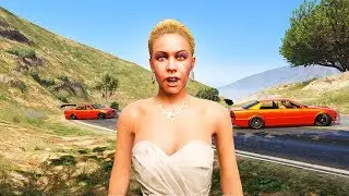 ДРИФТ В GTA 5 - СБЕЖАВШАЯ НЕВЕСТА. СМЕРТЕЛЬНЫЙ ЗАНОС НА СЕРПАНТИНЕ. СПАС ДЕВУШКУ ОТ НАСИЛЬНИКОВ.