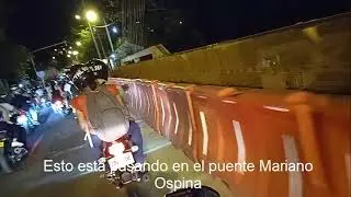 Esto esta pasando en el puente mariano Opsina de Flandes y Girardot