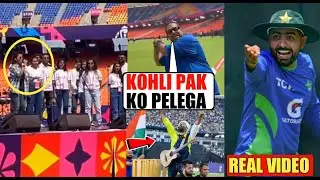 Babar & Pakistani Team Shocking Reaction On WC Opening Ceremony Prepration Before IND vs PAK Match |