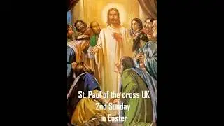 St Paul of the Cross UK 2nd Sunday in Easter Live Catholic Mass April 2026