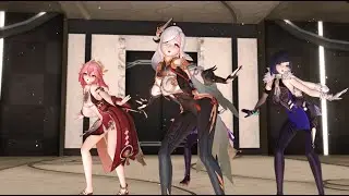 【MMD/Genshin Impact】BLACKPINK - AS IF IT'S YOUR LAST【60fps】