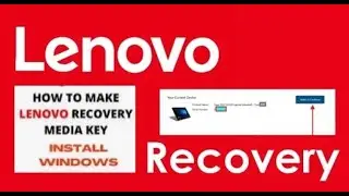 Create a Recovery USB Key with Lenovo Digital Download Recovery Service for Windows 10 Yoga Recovery