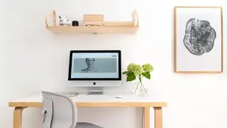 My HOME OFFICE setup I  Minimal WFH I 2021