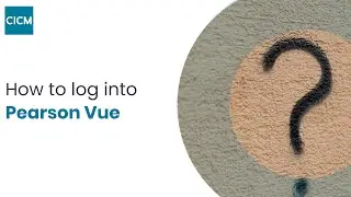 How to log into Pearson Vue