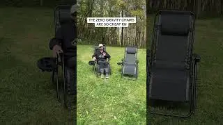 The price is for two of them too! Run and grab the zero gravity chairs! #zerogravitychairs