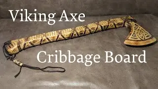 Viking Axe - Cribbage Board