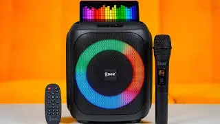Колонка 80Вт с ДИСПЛЕЕМ, САБОМ и КАРАОКЕ🔥 CGBox Max от Тюменской компании CaseGuru