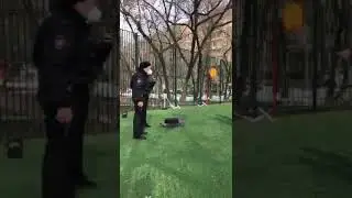 Русская полиция во время карантина, коронавирус